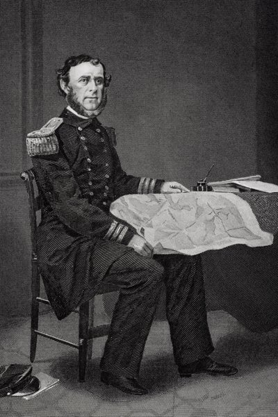 Portrait of Samuel Francis Du Pont by Alonzo Chappel